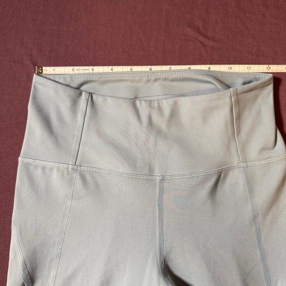 Girlfriend Collective High Rise Leggings in Light Blue - Size Small - Picture 3 of 6